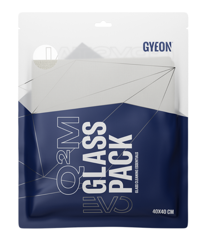 50_5 Mikrovláknové utěrky na okna Gyeon Q2M GlassPack EVO (40 x 40 cm) - Obrázek 1